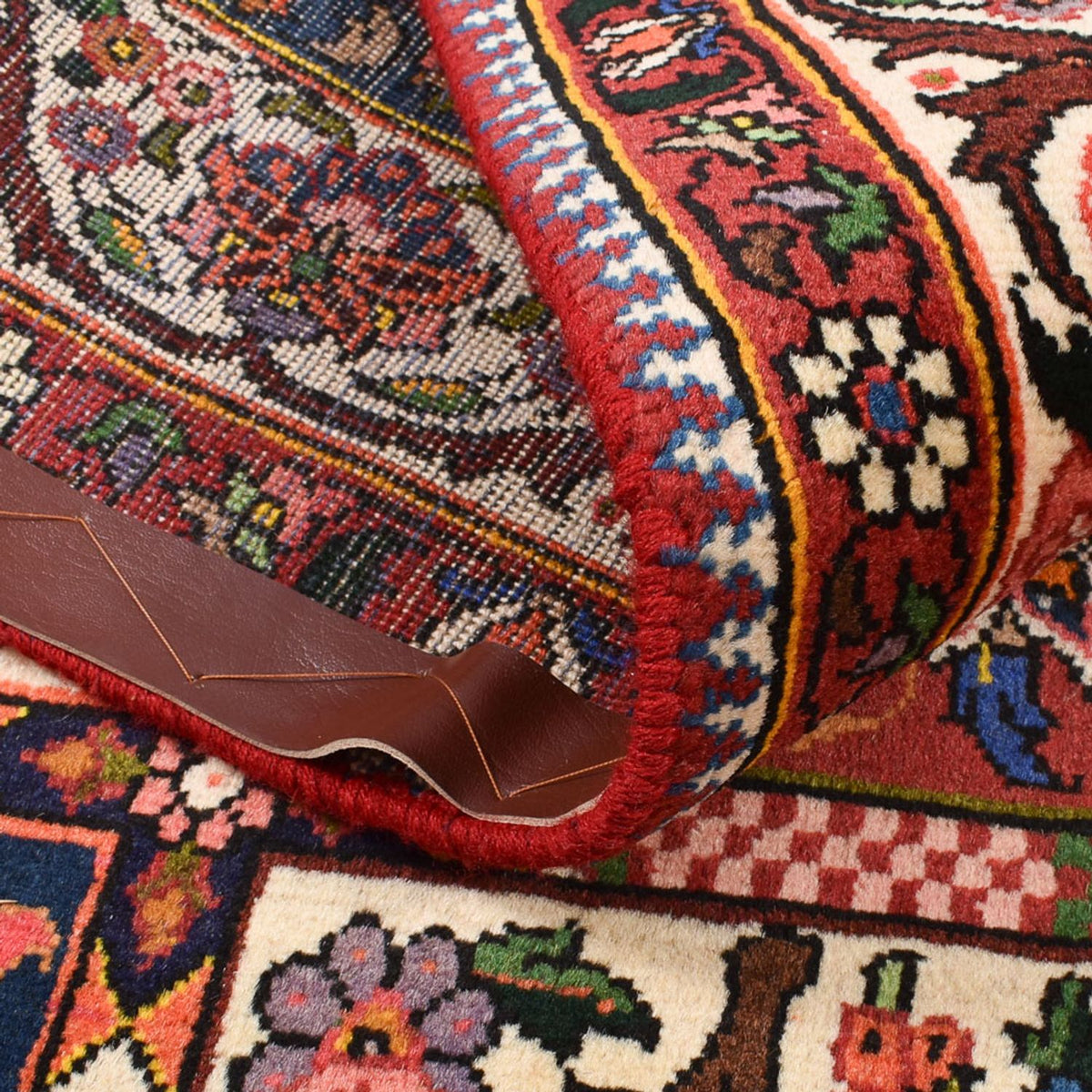 Persisk tæppe - Nomadisk - 198 x 130 cm - flerfarvet