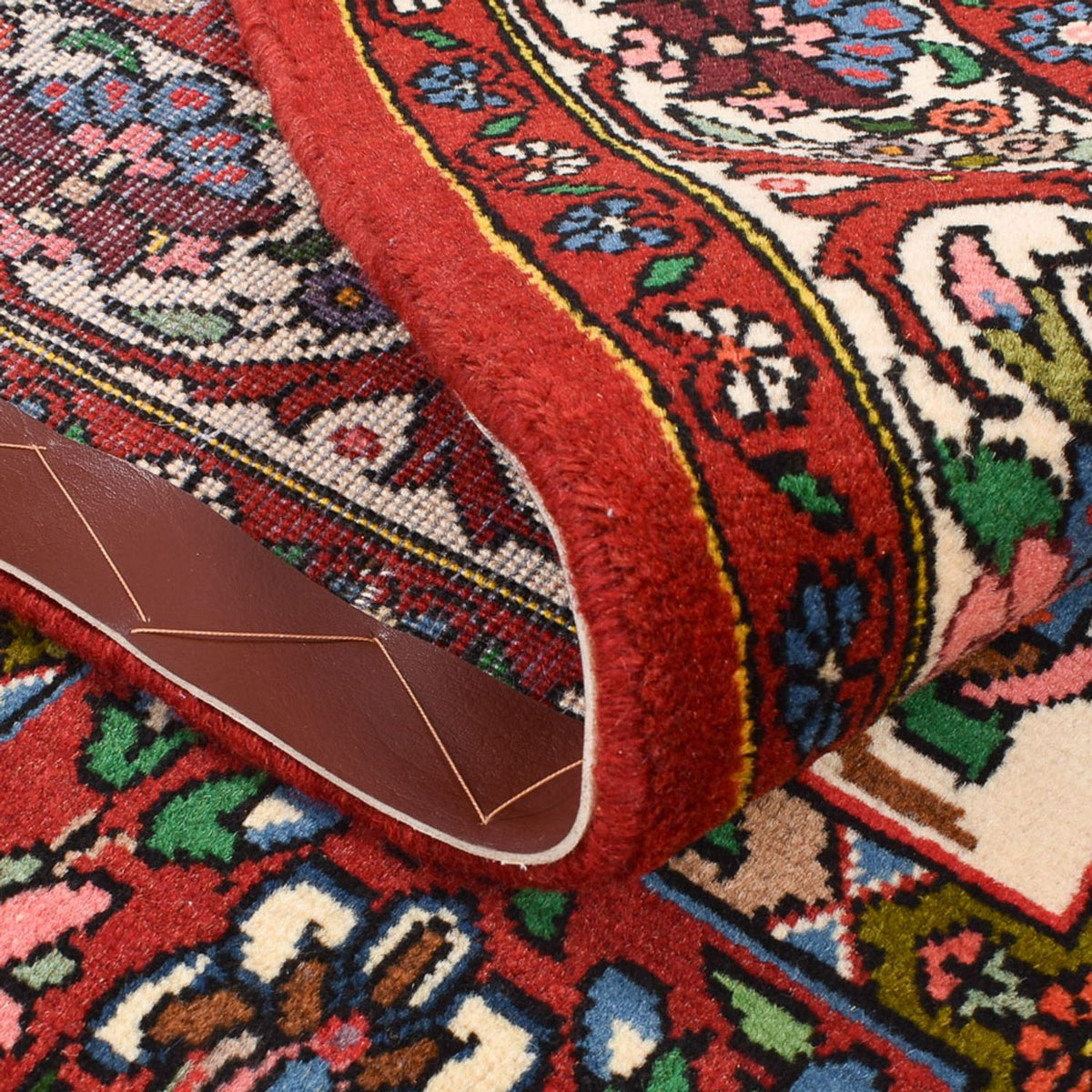 Persisk tæppe - Nomadisk - 196 x 133 cm - flerfarvet