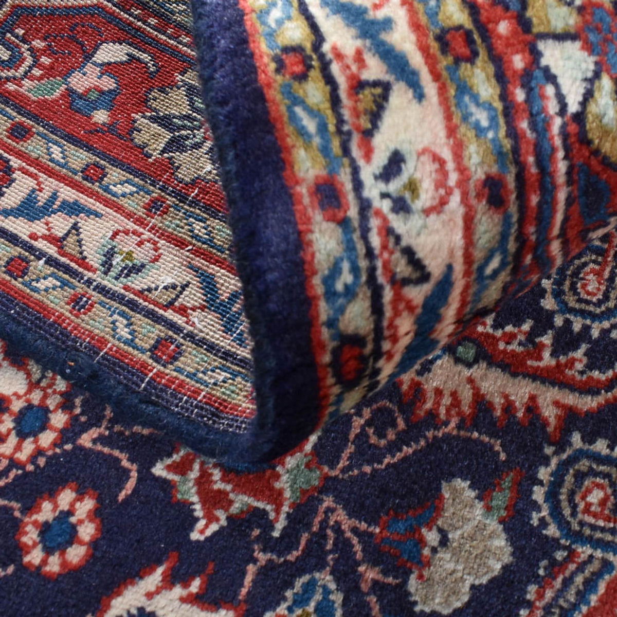 Persisk tæppe - Nomadisk - 211 x 132 cm - flerfarvet