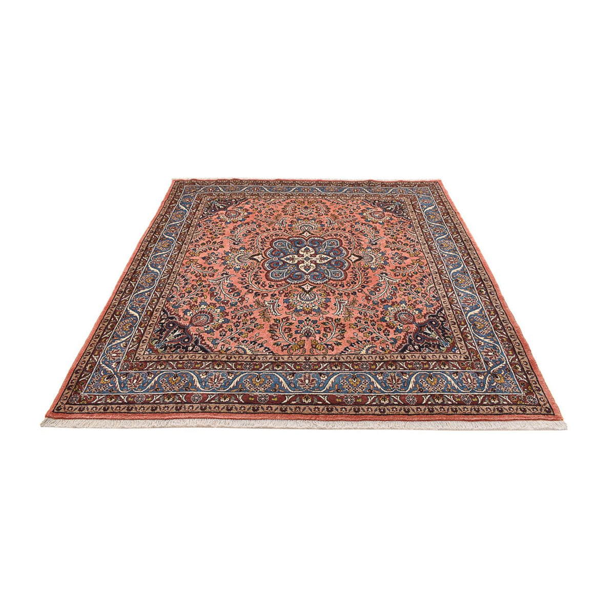 Persisk tæppe - Nomadisk - 223 x 214 cm - pink