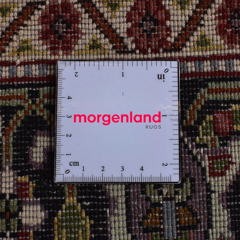 Persisk tæppe - Tabriz - Royal - 202 x 150 cm - mørkebrun