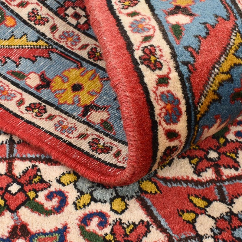 Persisk tæppe - Nomadisk - 142 x 104 cm - flerfarvet