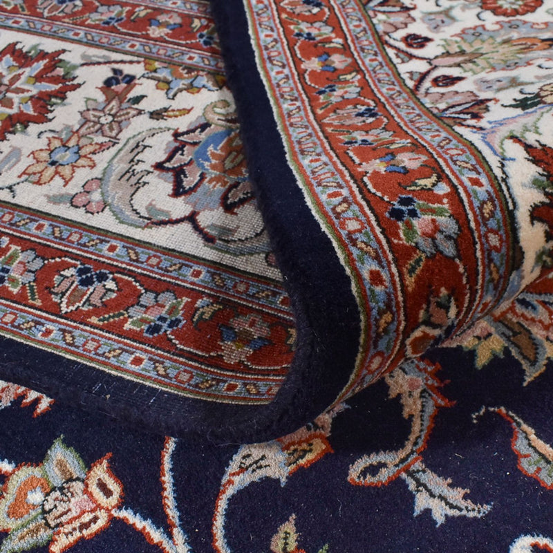 Persisk tæppe - Classic - Royal - 350 x 248 cm - mørkeblå