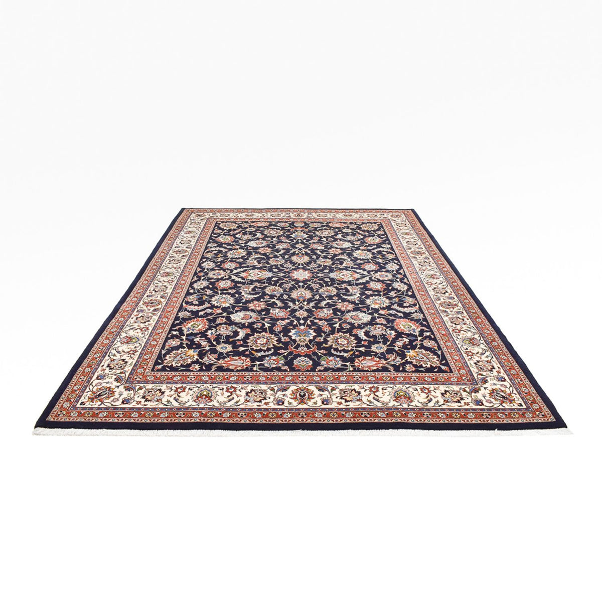 Persisk tæppe - Classic - Royal - 345 x 252 cm - mørkeblå