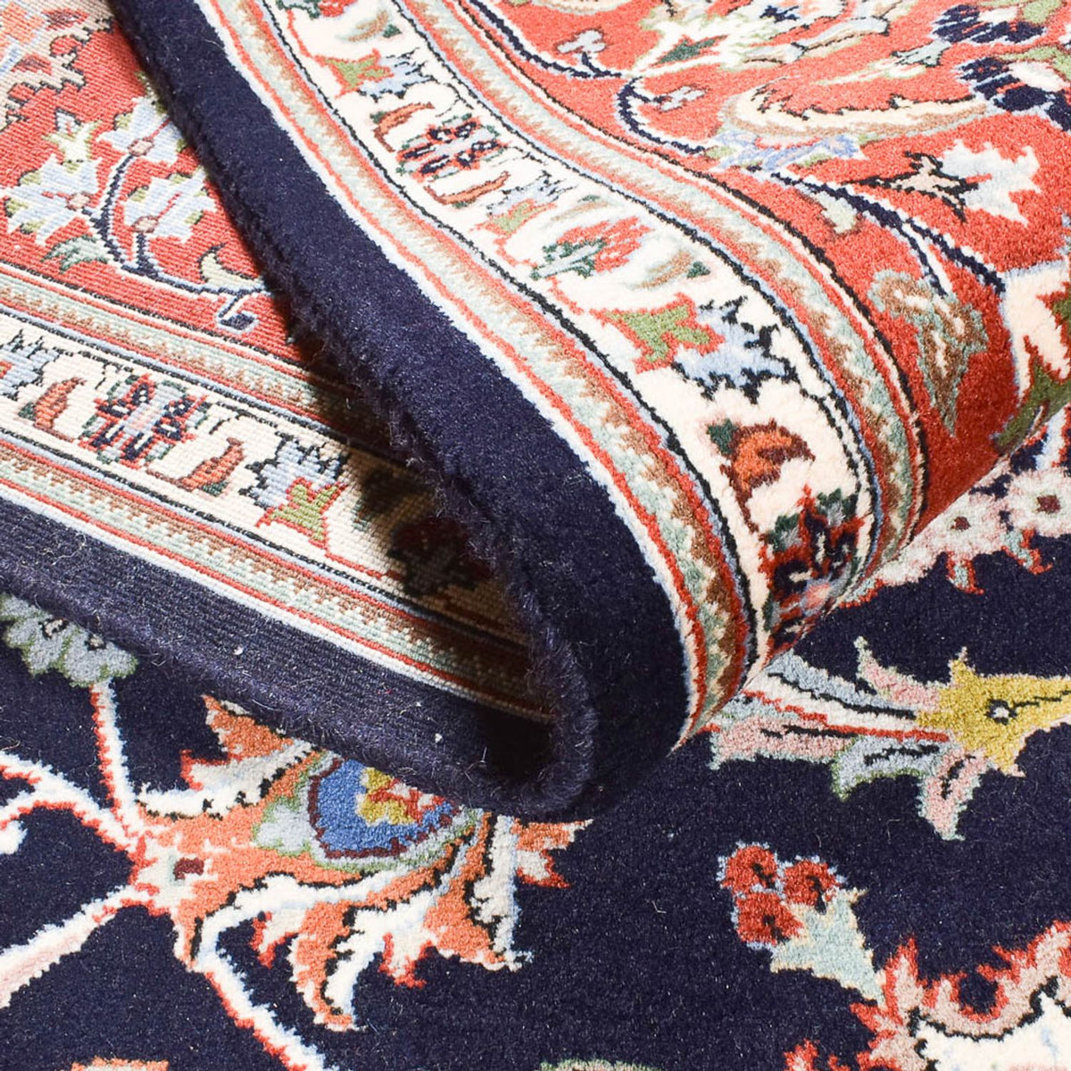 Persisk tæppe - Classic - 291 x 197 cm - mørkeblå