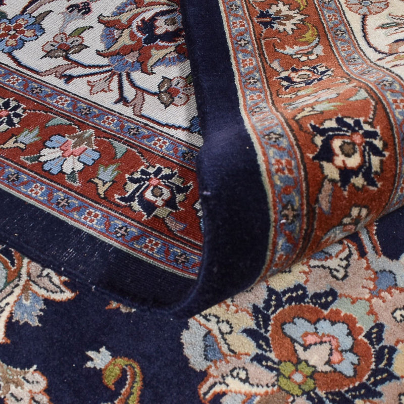 Persisk tæppe - Classic - Royal - 398 x 305 cm - mørkeblå