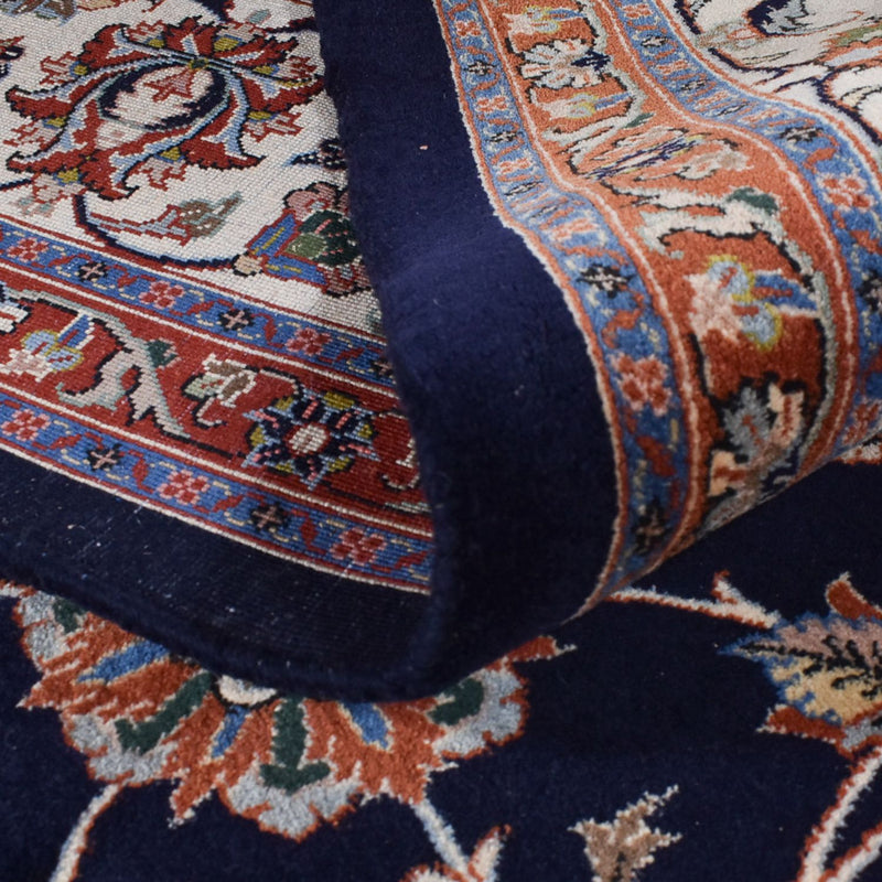 Persisk tæppe - Classic - Royal - 343 x 255 cm - mørkeblå