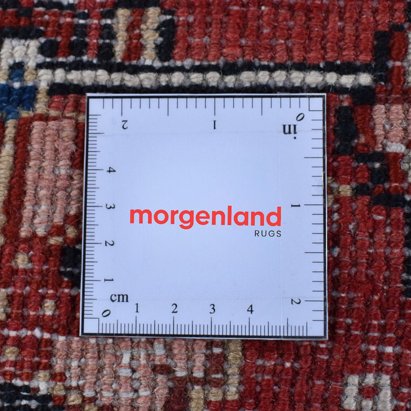 Persisk tæppe - Nomadisk - 387 x 268 cm - rød