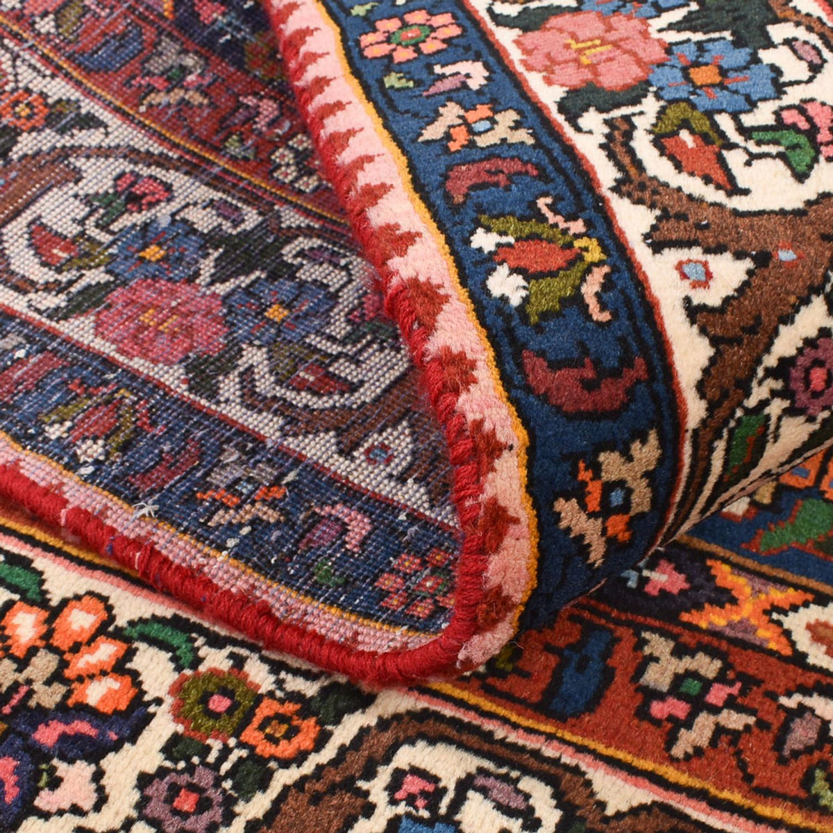 Persisk tæppe - Nomadisk - 191 x 135 cm - flerfarvet