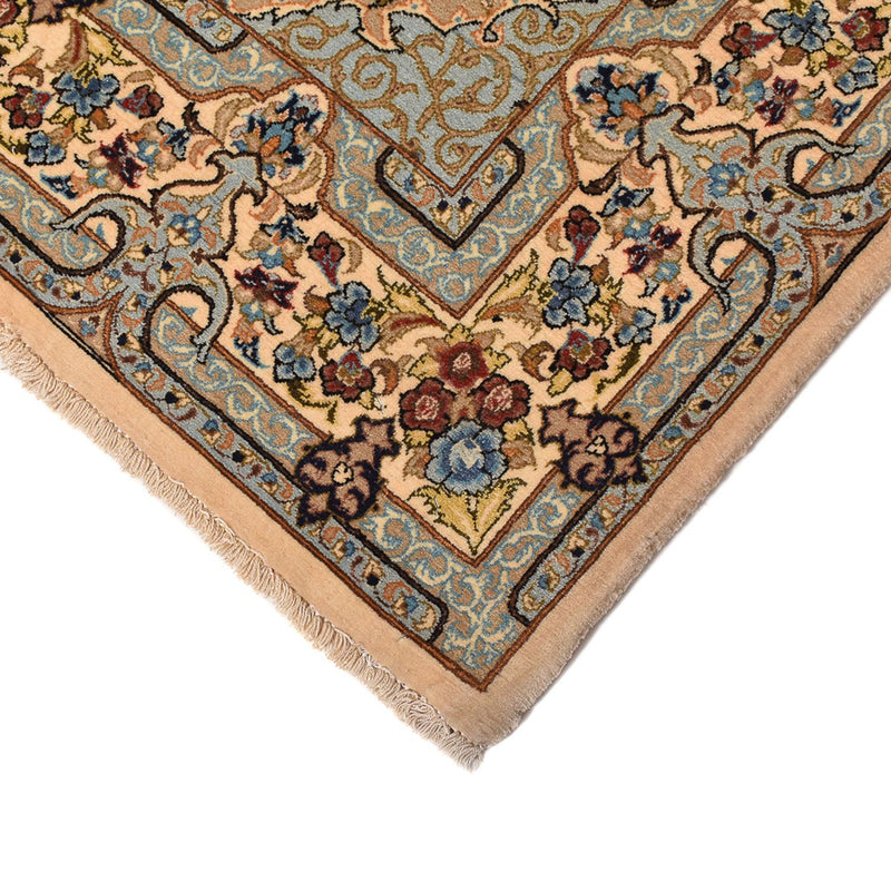 Persisk tæppe - Ghom - Royal - 211 x 130 cm - lys beige