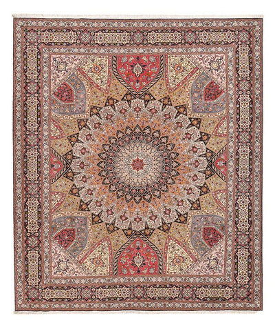 Tabriz - 50 Raj Tæppe 257x308cm - Persisk tæppe
