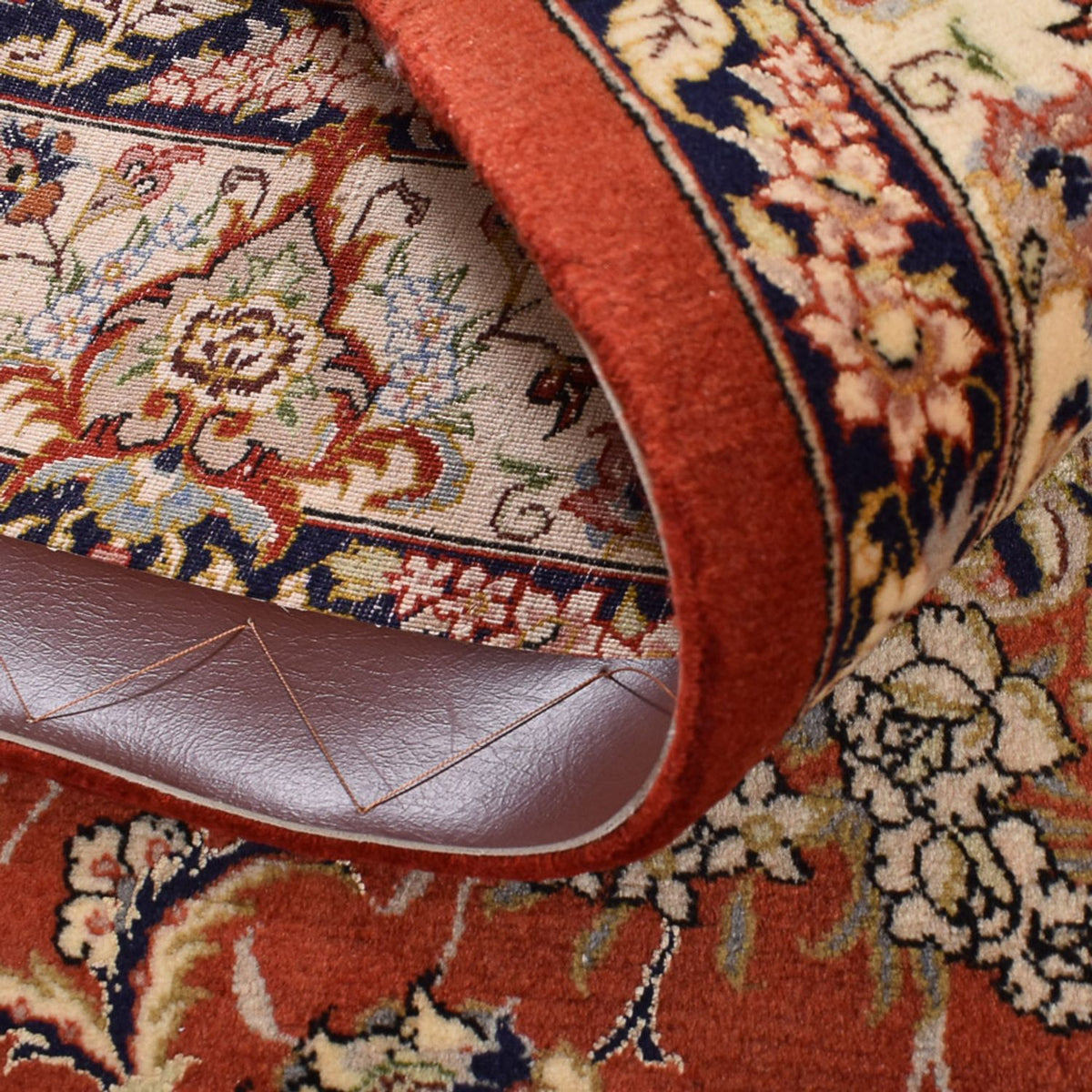 Persisk tæppe - Ghom - Royal - 205 x 138 cm - rød