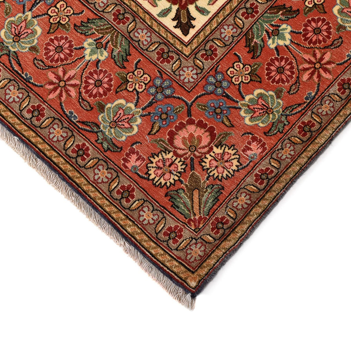 Persisk tæppe - Ghom - Royal - 208 x 137 cm - mørkeblå