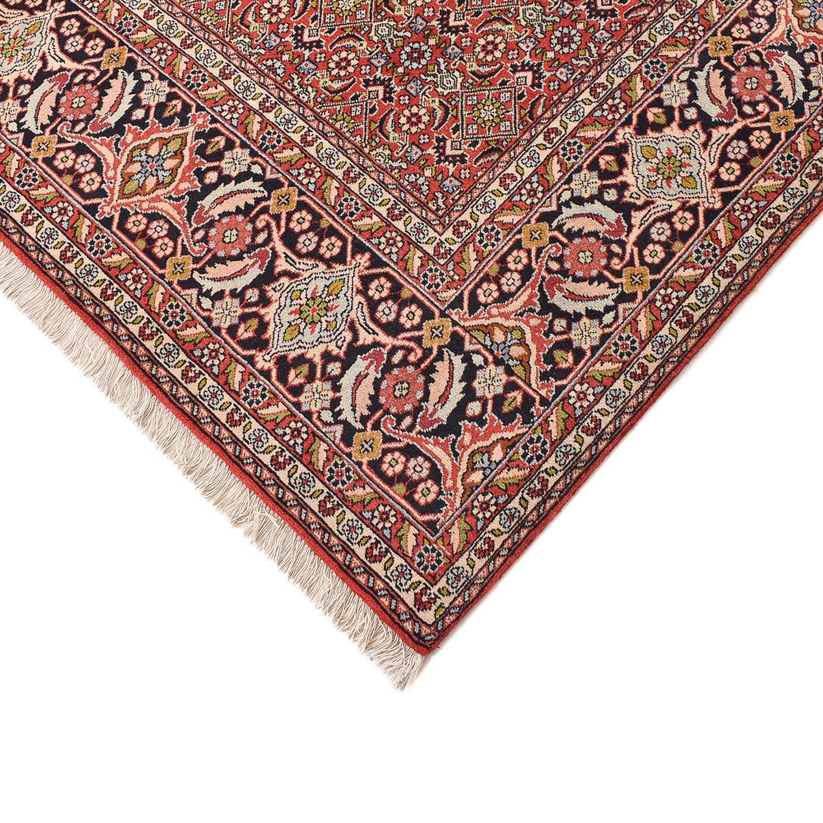 Persisk tæppe - Bijar - 403 x 301 cm - bordeaux rød