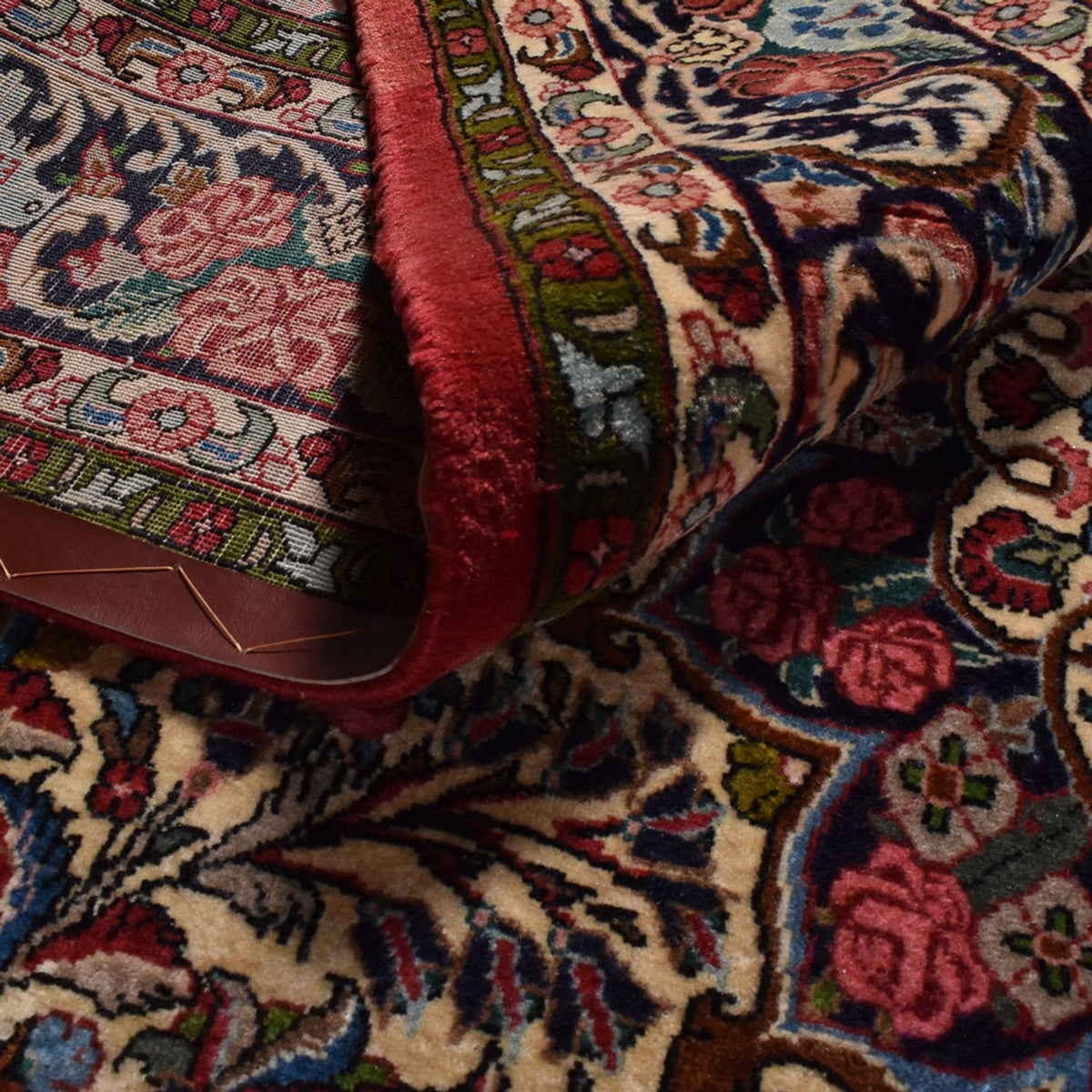 Persisk tæppe - Bijar - 316 x 213 cm - sand