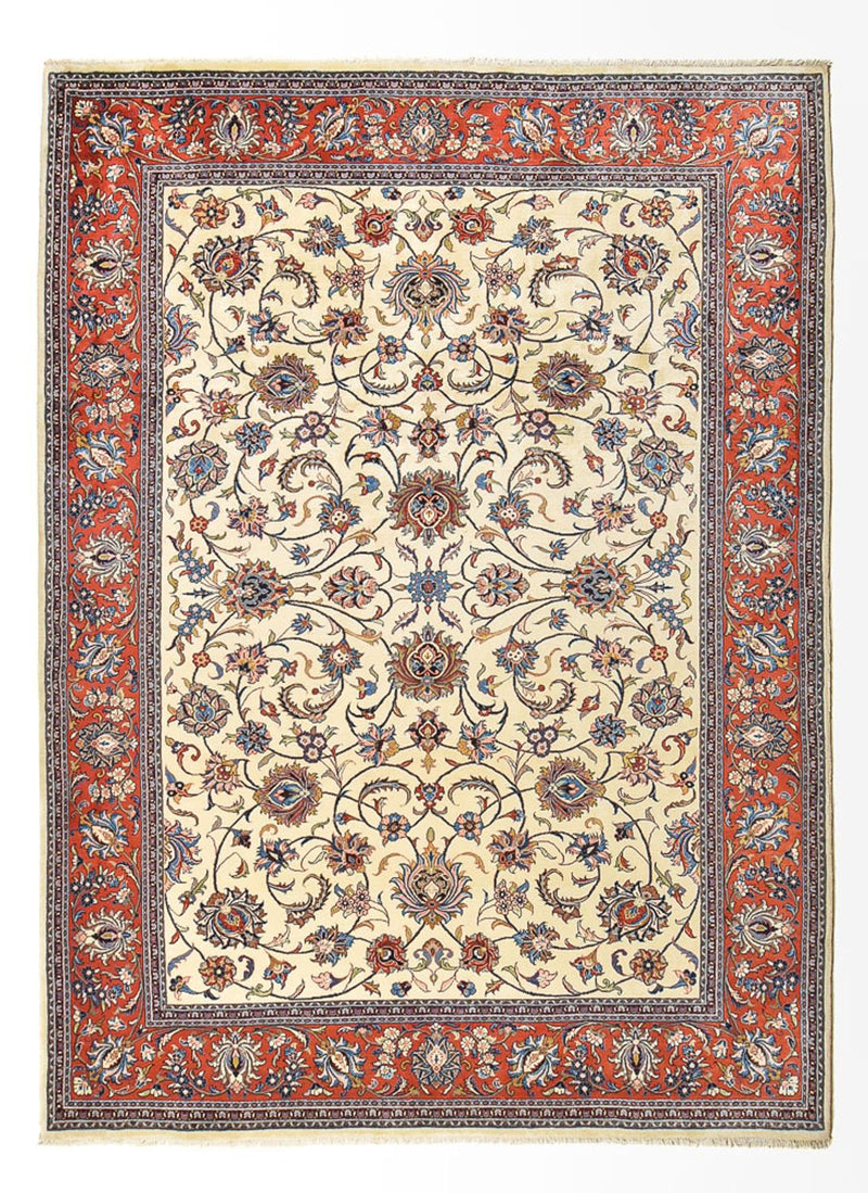 Persisk tæppe - Classic - 350 x 259 cm - sand
