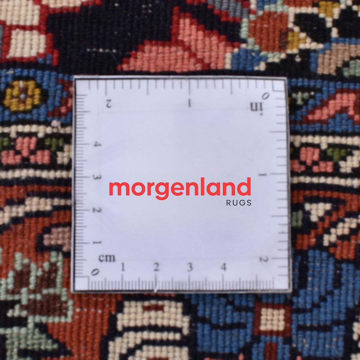 Persisk tæppe - Bijar - 143 x 125 cm - rust