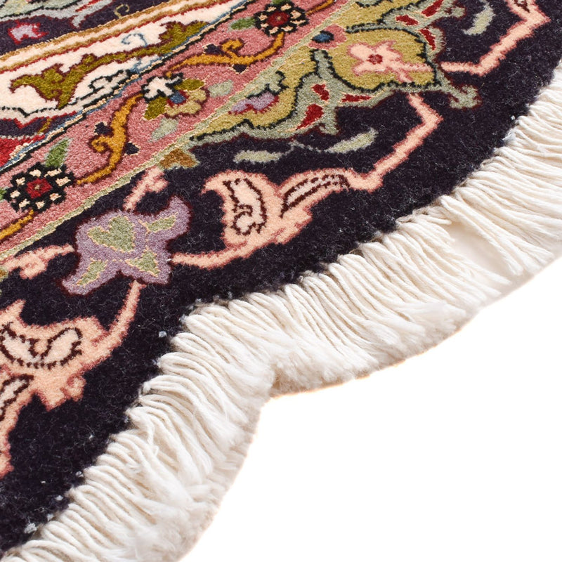 Persisk tæppe - Tabriz - Royal rundt  - 250 x 250 cm - flerfarvet