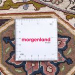 Persisk tæppe - Tabriz - Royal rundt  - 250 x 250 cm - flerfarvet