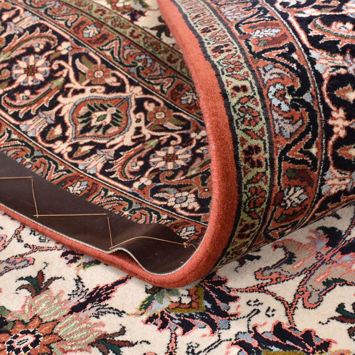 Persisk tæppe - Bijar - 294 x 206 cm - flerfarvet