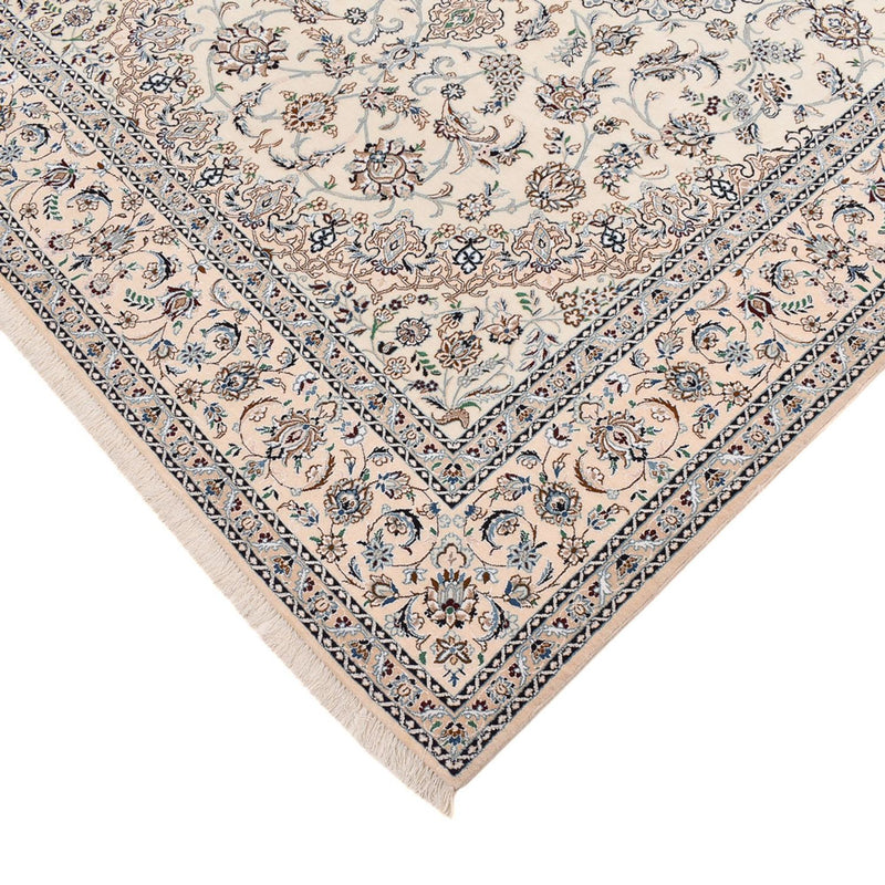 Persisk tæppe - Nain - Premium - 292 x 195 cm - creme