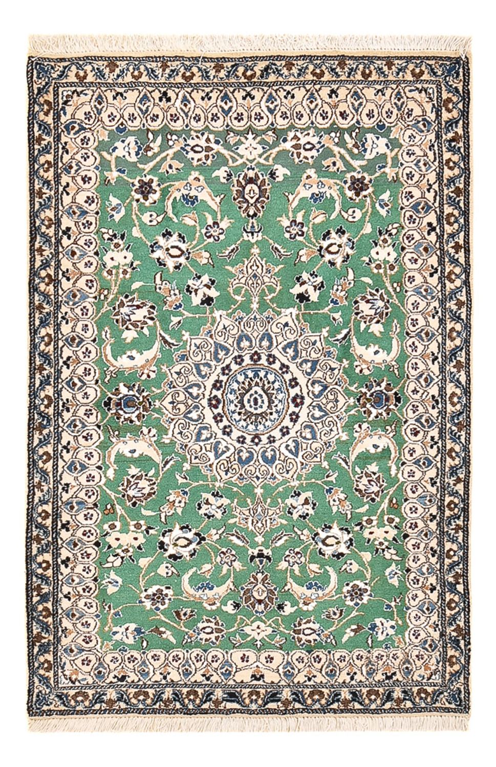 Persisk tæppe - Nain - Royal - 140 x 87 cm - grøn