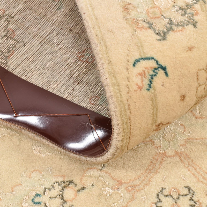 Løber Persisk tæppe - Tabriz - Royal - 203 x 77 cm - lys beige