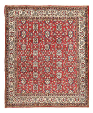 Persisk tæppe - Bijar - 317 x 253 cm - rød