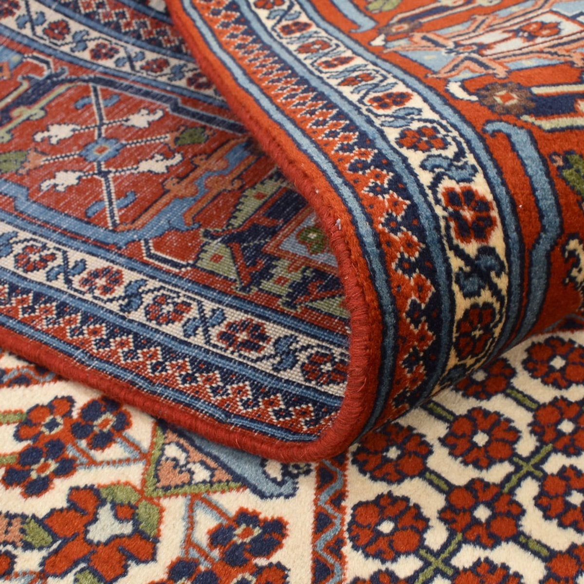 Persisk tæppe - Nomadisk - 245 x 170 cm - rust