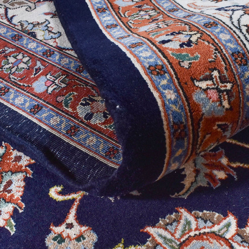 Persisk tæppe - Classic - Royal - 350 x 254 cm - mørkeblå