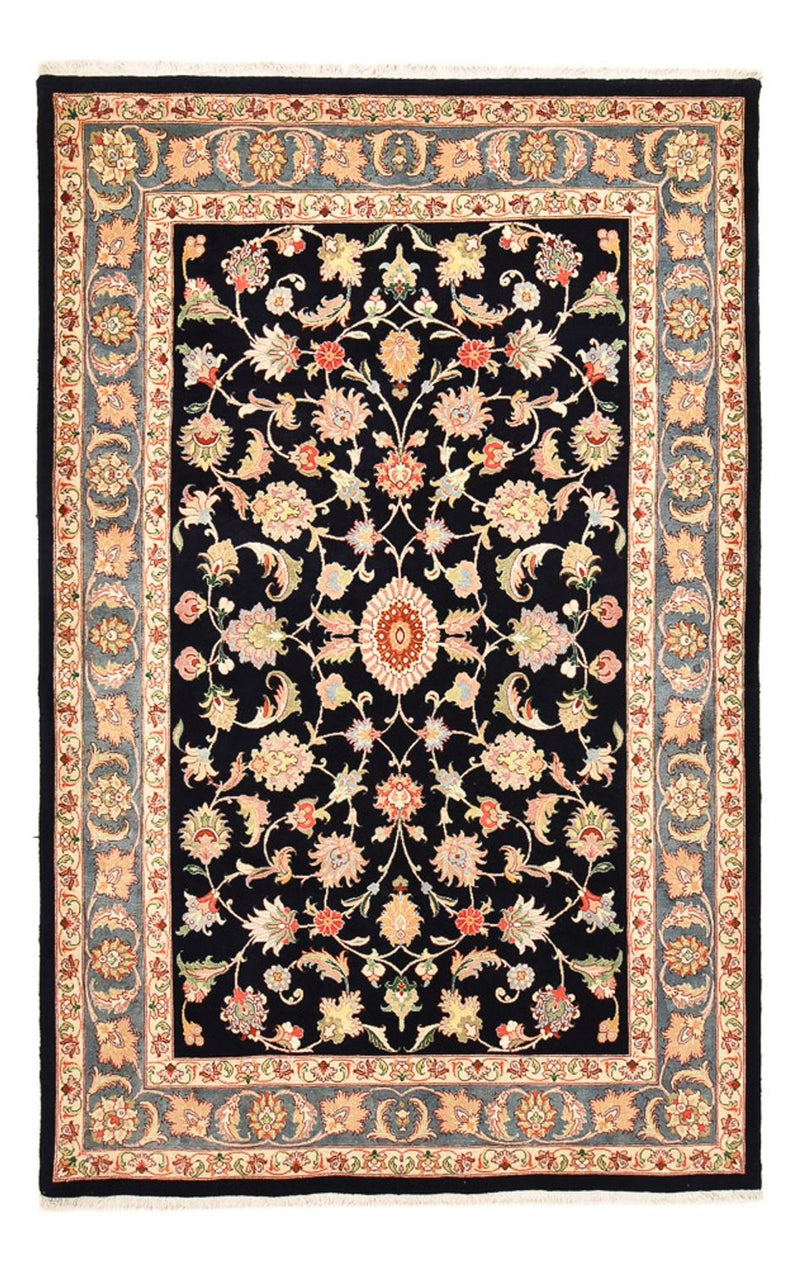 Persisk tæppe - Bijar - 269 x 166 cm - mørkeblå