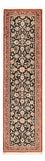 Løber Persisk tæppe - Ghom - Royal - 197 x 54 cm - mørk beige