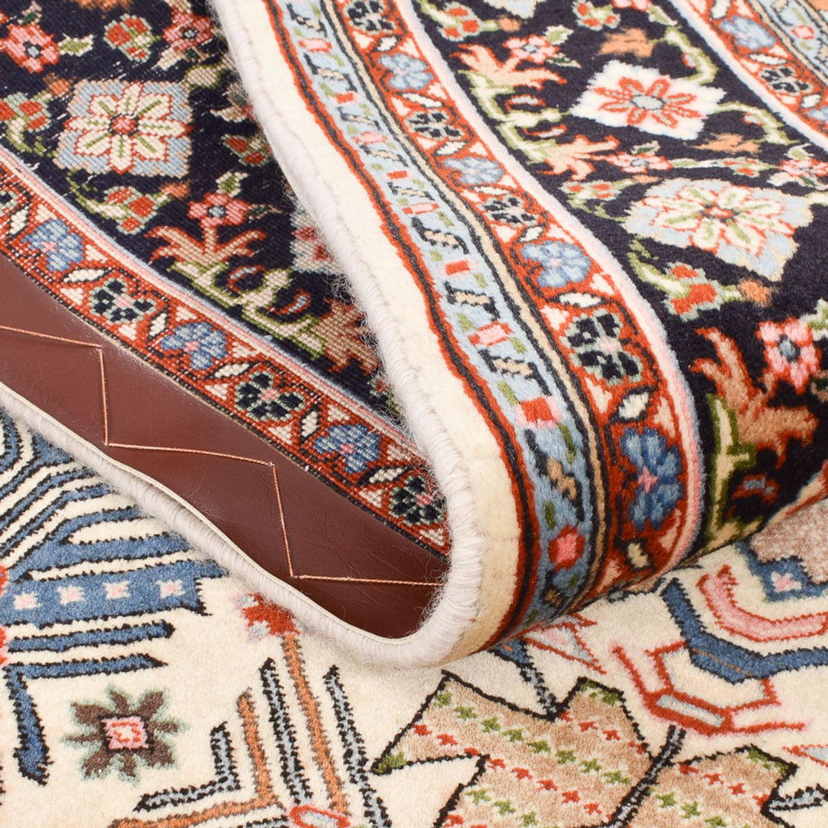 Persisk tæppe - Nomadisk - 202 x 132 cm - beige