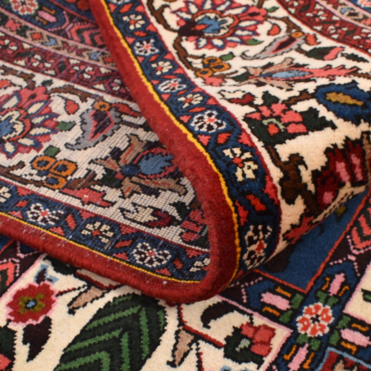 Persisk tæppe - Nomadisk - 208 x 133 cm - flerfarvet