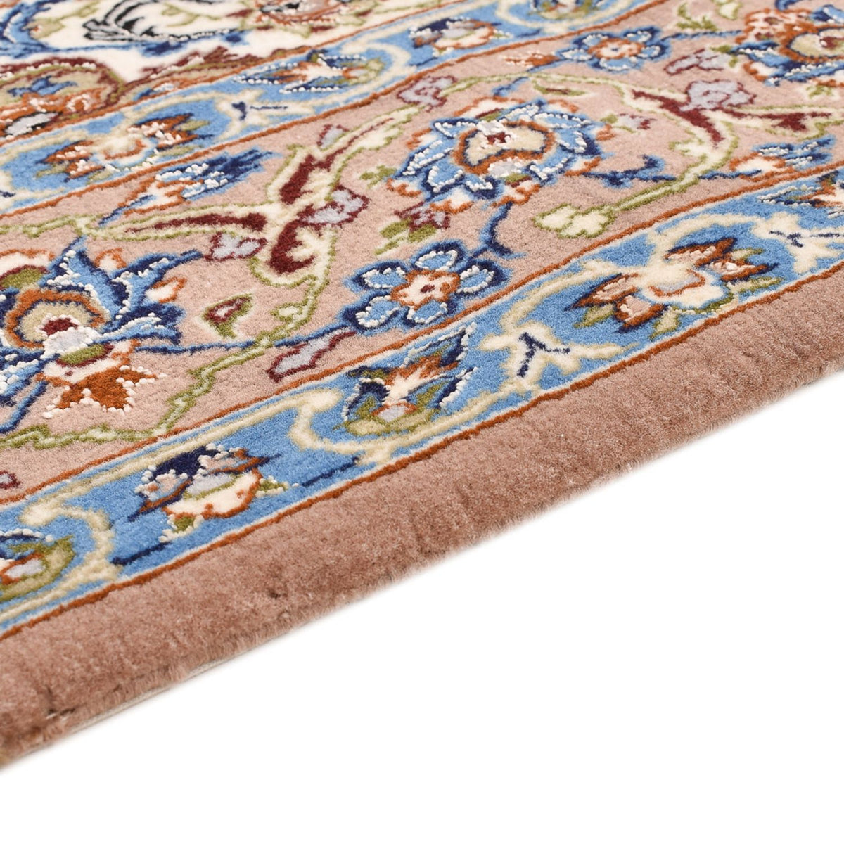 Persisk tæppe - Isfahan - Premium - 168 x 108 cm - flerfarvet