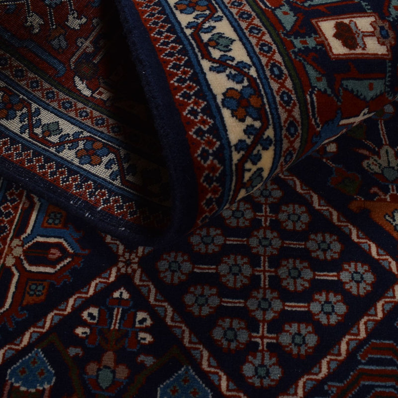 Persisk tæppe - Nomadisk - 293 x 203 cm - vin rød