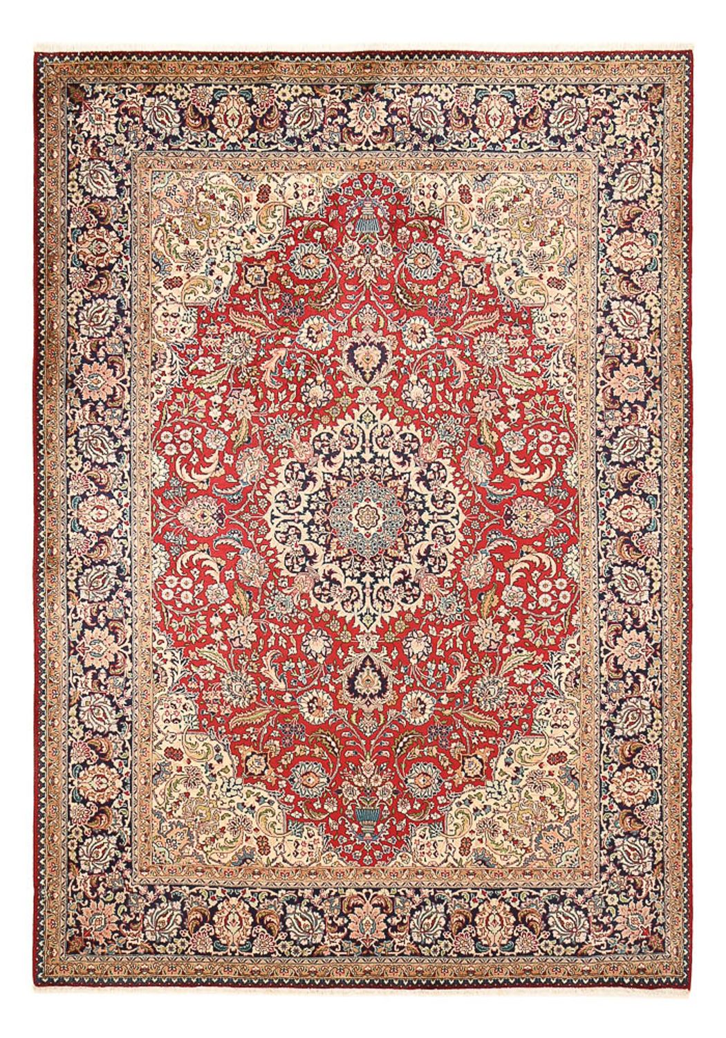 Persisk tæppe - Tabriz - Royal - 349 x 249 cm - rød