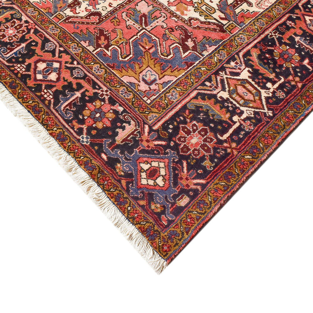 Persisk tæppe - Nomadisk - 347 x 253 cm - rød