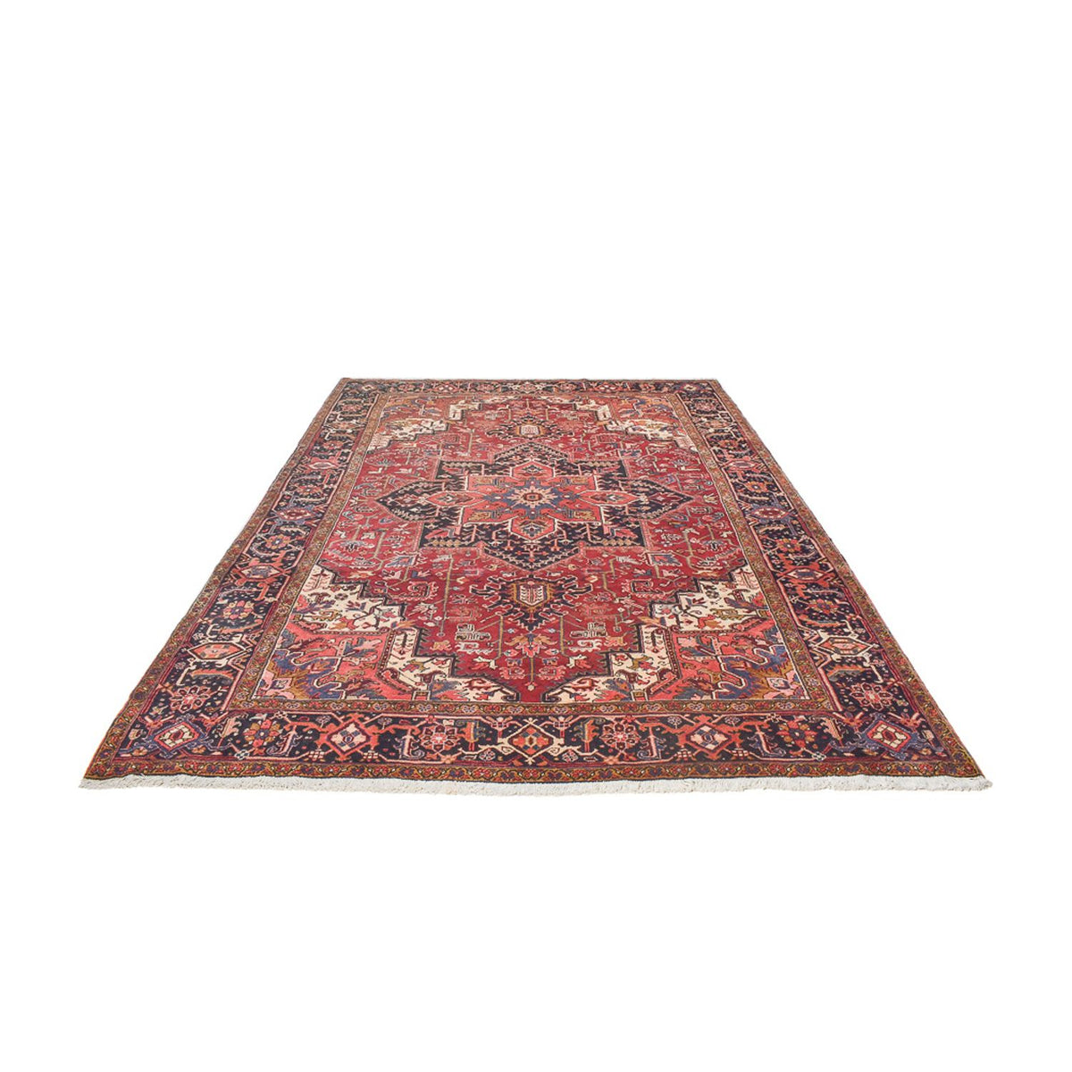 Persisk tæppe - Nomadisk - 347 x 253 cm - rød