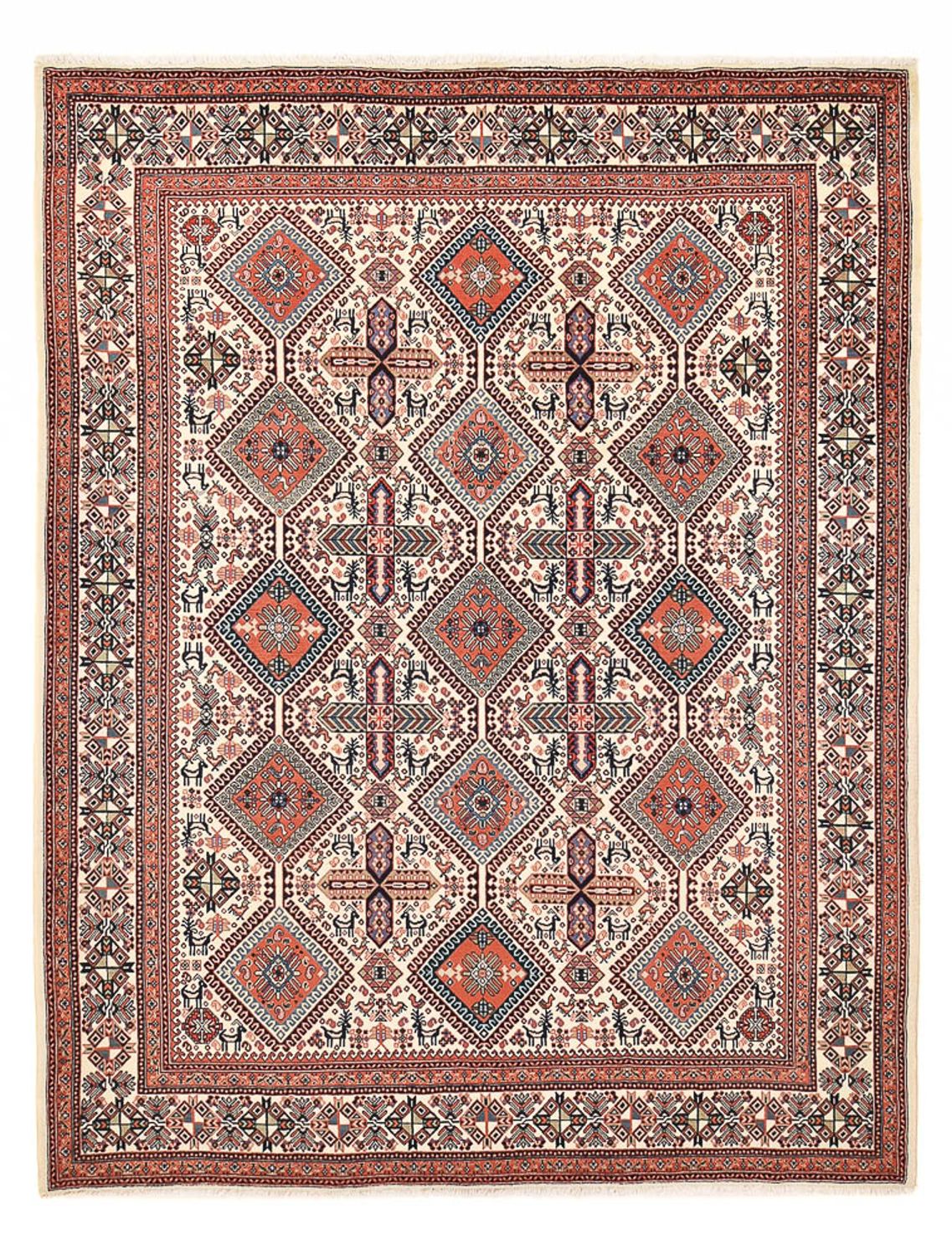 Gabbeh-tæppe - Kashkuli Persisk - 307 x 242 cm - rust