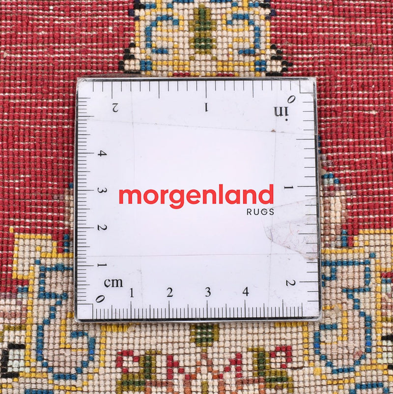 Gabbeh-tæppe - Kashkuli Persisk - 40 x 40 cm - rød