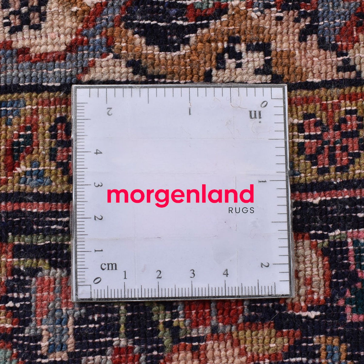 Persisk tæppe - Bijar - 225 x 132 cm - rød