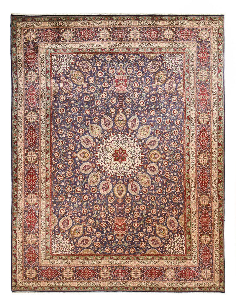 Persisk tæppe - Tabriz - Royal - 397 x 298 cm - flerfarvet