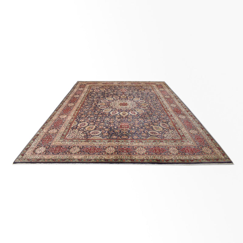 Persisk tæppe - Tabriz - Royal - 397 x 298 cm - flerfarvet
