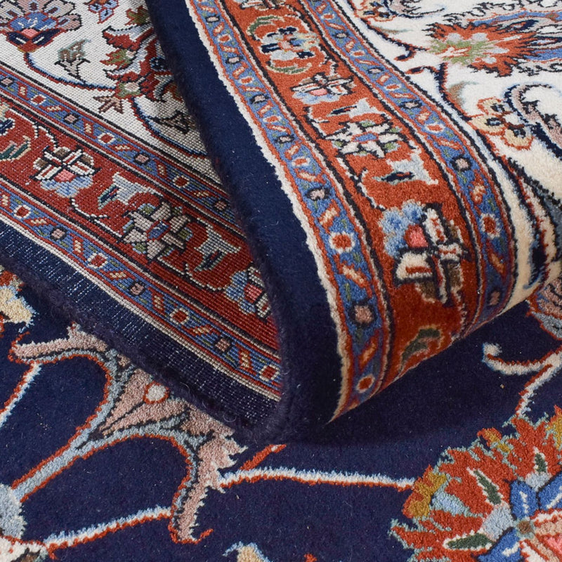 Persisk tæppe - Classic - Royal - 342 x 243 cm - mørkeblå