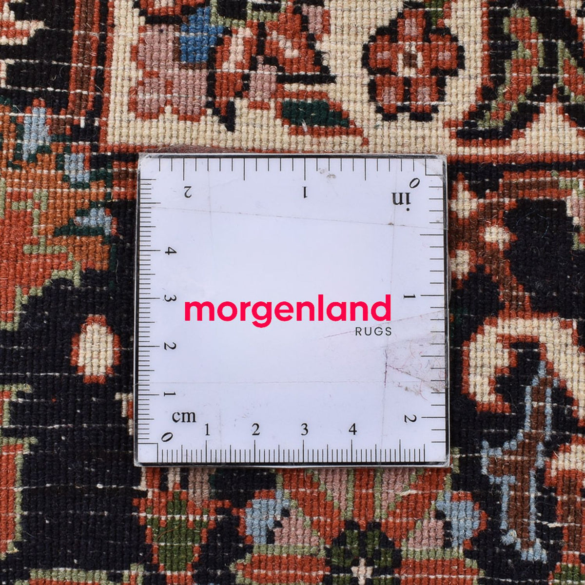 Persisk tæppe - Bijar - 312 x 252 cm - rust