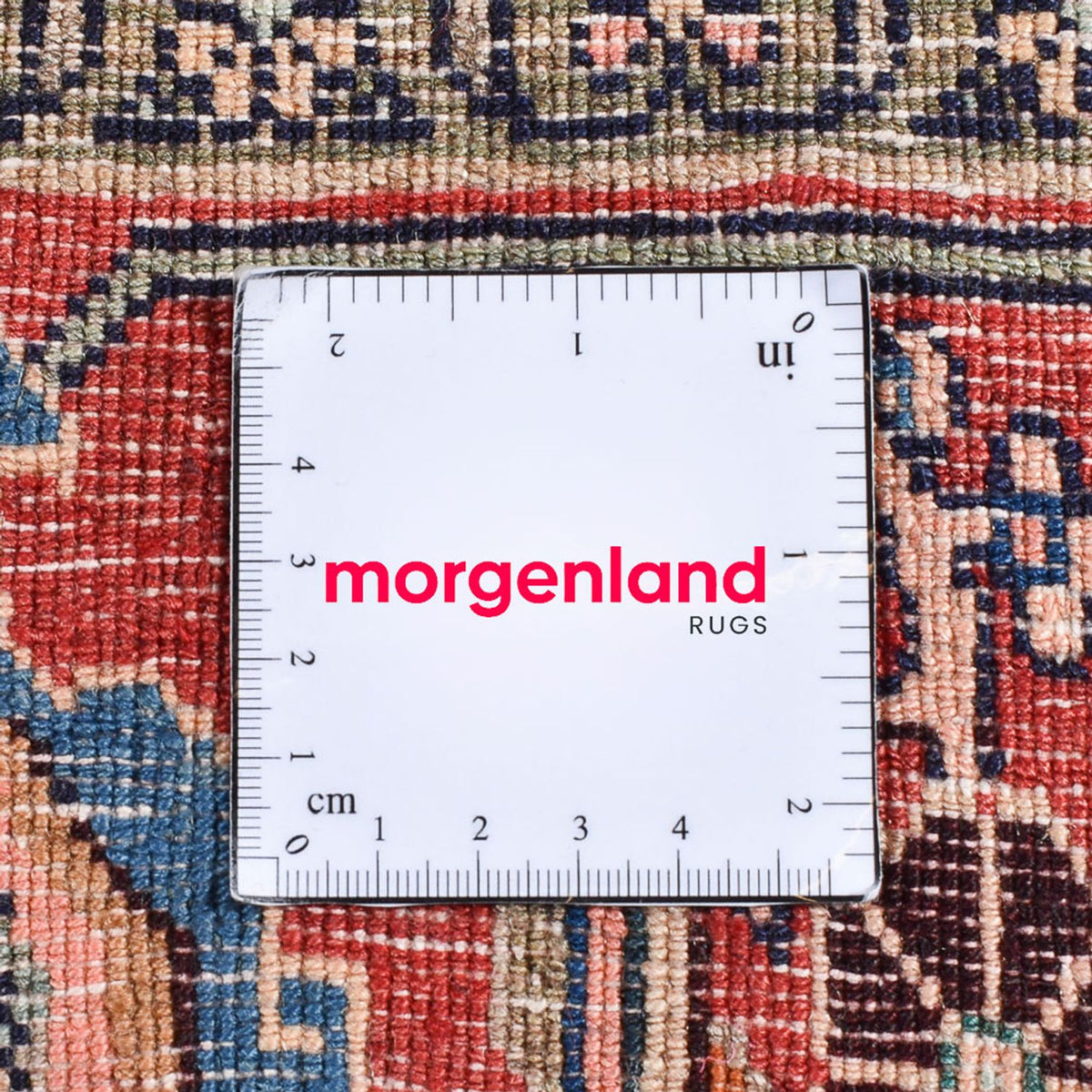 Persisk tæppe - Bijar - 286 x 201 cm - rød