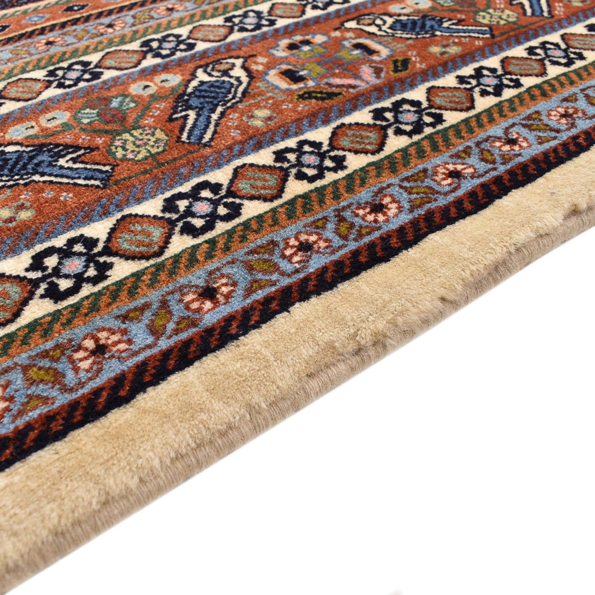 Gabbeh-tæppe - Kashkuli Persisk - 295 x 205 cm - beige