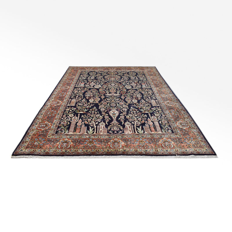 Persisk tæppe - Classic - Royal - 380 x 258 cm - mørkeblå