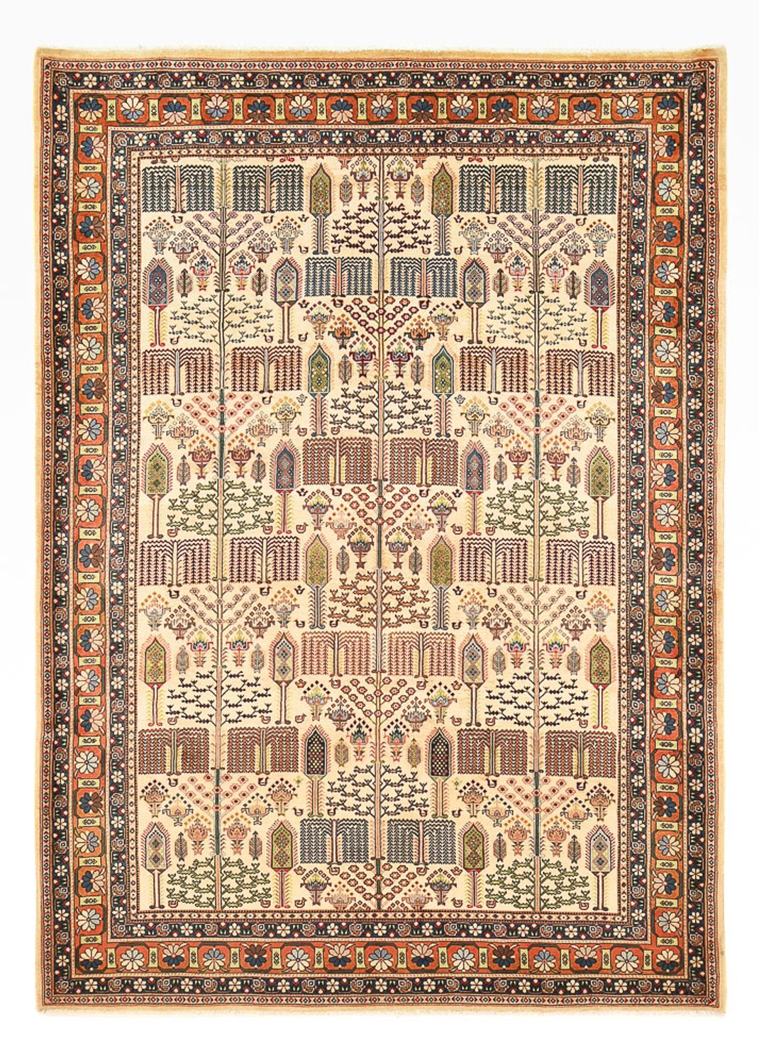 Gabbeh-tæppe - Kashkuli Persisk - 290 x 205 cm - lys beige